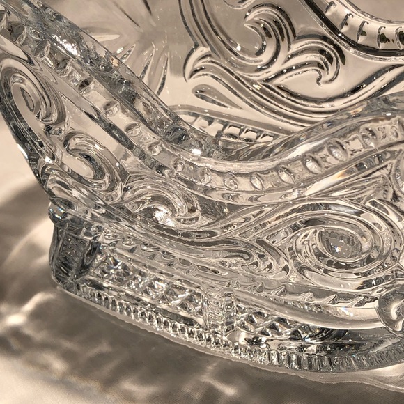 American Crystal Collection ‘Holiday Sleigh’ 24% Full Lead Crystal 7” - Picture 11 of 14